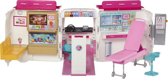 Barbie Mobile Clinic - Ambulance Doll Vehicle for 3+ years+ Years