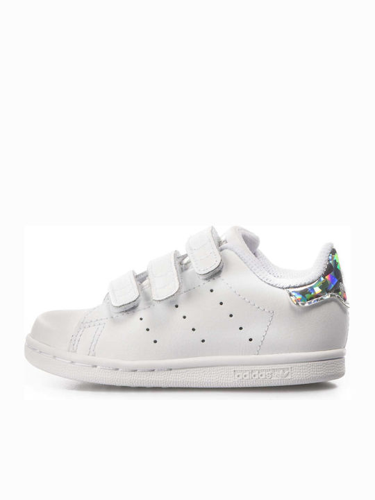 Stan Smith STAN SMITH CF I Kids Sneakers with Scratch Cloud White / Core Black