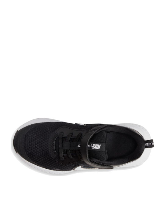 Revolution Revolution 5 Kids Sports Shoes Running with Hoop & Loop Closure Black / White / Anthracite