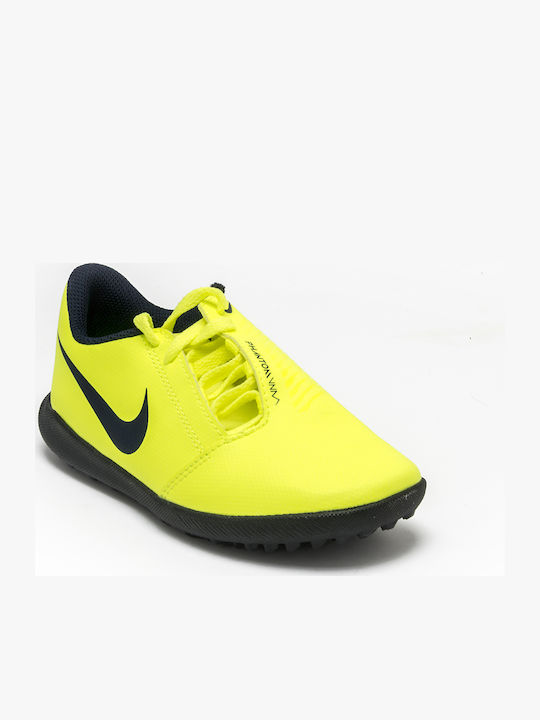 Phantom Venom Club TF Kids Turf Soccer Shoes Yellow