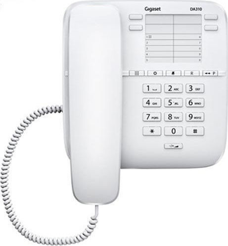 Gigaset DA310 Office Corded Phone White