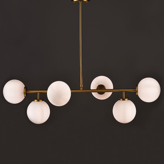 Aca Avantgarde Κρεμαστό Φωτιστικό Χάλκινο 100x27x100εκ. Aca Avantgarde Κρεμαστό Φωτιστικό Χάλκινο 100x27x100εκ.