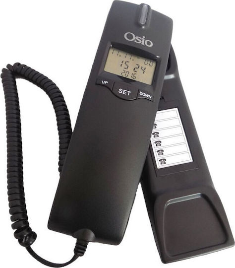 Osio Display OSW-4650 Kabelgebundenes Telefon Gondel Schwarz OSW-4650B