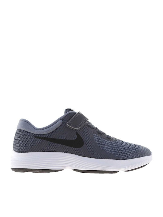 Revolution Revolution 4 PSV Kids Sports Shoes Running with Hoop & Loop Closure Gray