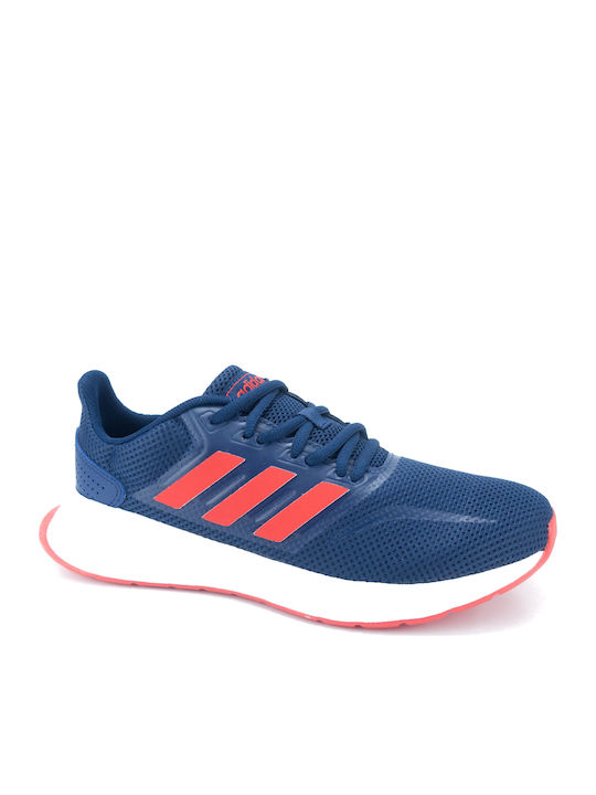 Runfalcon K Kids Sports Shoes Running with Laces Dark Blue / Active Red / Core Black