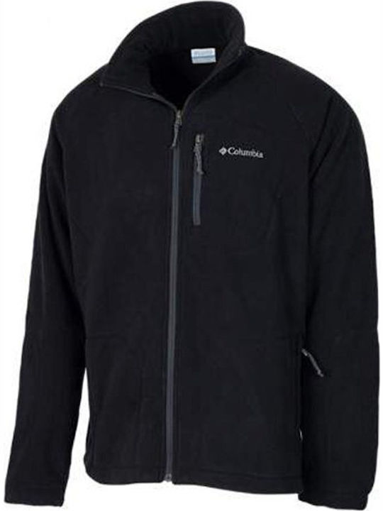 Fast Trek II Men's Fleece Cardigan Black