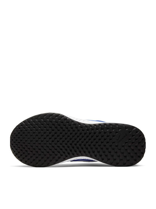 Revolution Revolution 5 PSV Kids Sports Shoes Running with Hoop & Loop Closure Racer Blue / White / Black