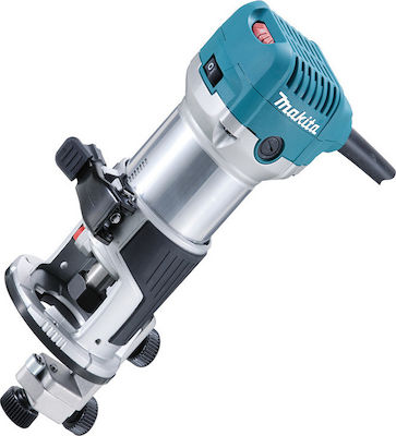 Makita RT0700CX3J Plunge Router 710W cu Reglaj de Viteză