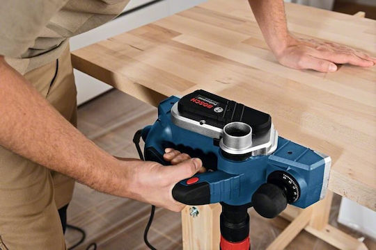 Bosch GHO 26-82 D Professional Hobelmaschine 710W mit Absaugsystem