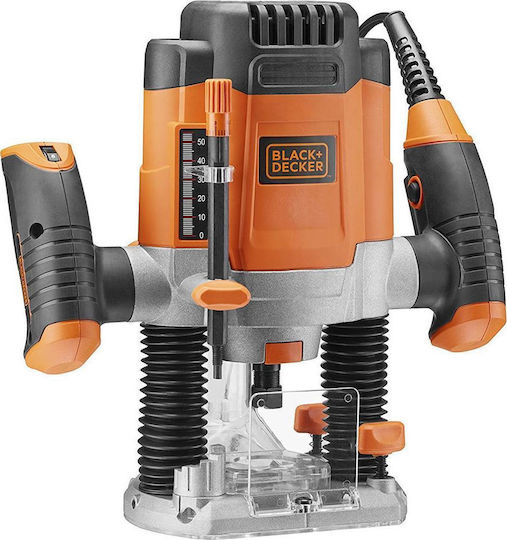 Black & Decker Plunge Router 1200W with Speed Control