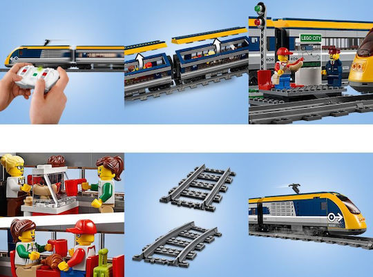 LEGO City Passenger Train pentru 6-12 ani Ani 677buc