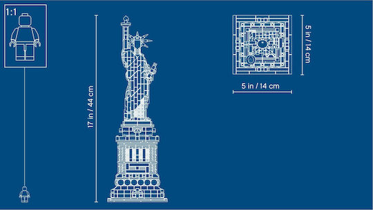 LEGO Creator Statue of Liberty für 16+ Jahre 1685Stücke