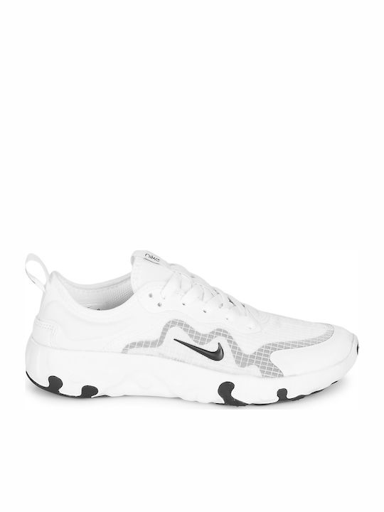 Renew Lucent GS Kids Sports Shoes Running with Laces White