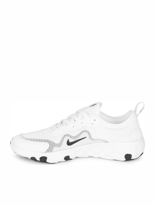 Renew Lucent GS Kids Sports Shoes Running with Laces White