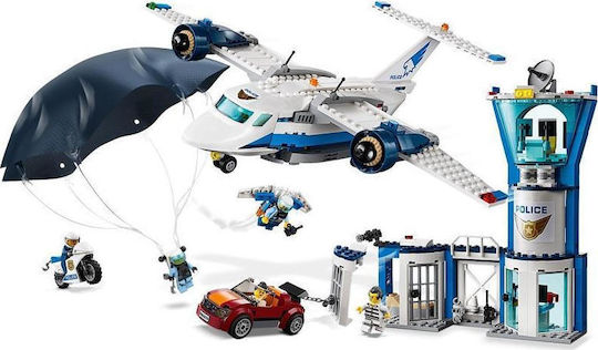 LEGO City Sky Police Въздушна База за 6+ Години 529 Бройки