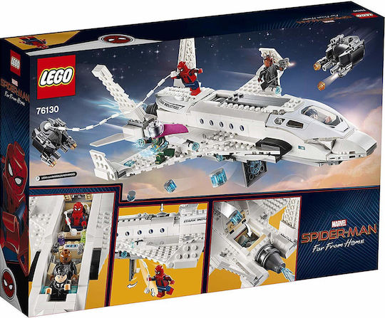 LEGO Super Eroi Stark Jet & Drone Attack pentru 8+ ani