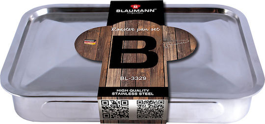 Blaumann Тави От Неръждаема Стомана 37x27.5см