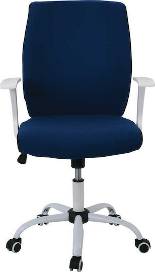 Woodwell BF3900 Office Chair with Blue Recline