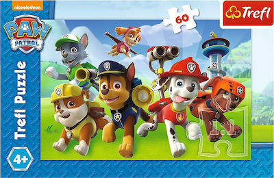 Kinderpuzzle Paw Patrol Ready To Action für 4++ Jahre 60pcs Trefl