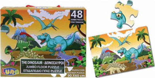 Kids Puzzle The Dinosaur 48pcs Luna