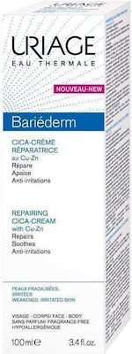 Uriage Bariederm Moisturizing Cream Restoring for Sensitive Skin 100ml