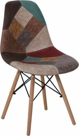 Art Stühle Speisesaal Braun 1Stück 47x54x82cm