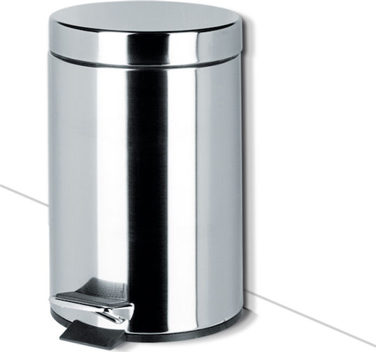 Geesa Standard 635 Inox Банята кошче 5лт Сребрист Geesa Standard 635 Inox Банята кошче 5лт Сребрист