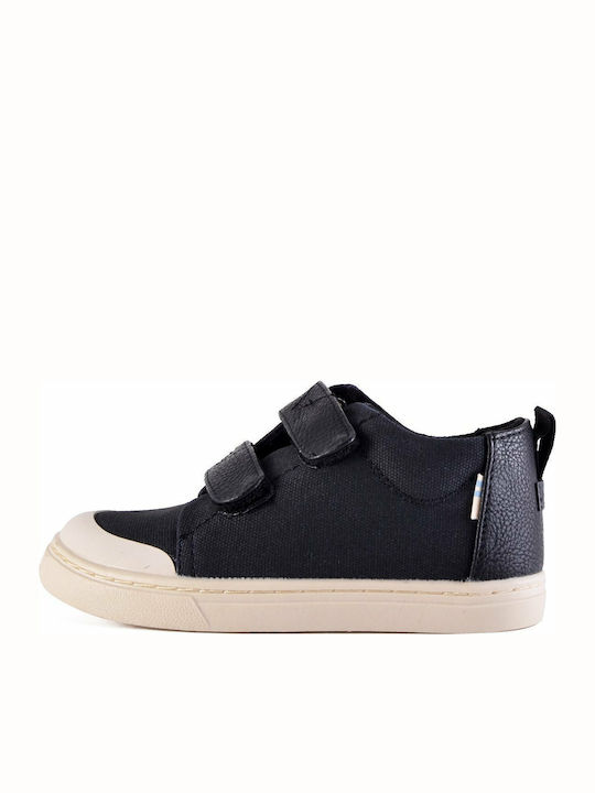 Παιδικά Sneakers High με Σκρατς Μαύρα
