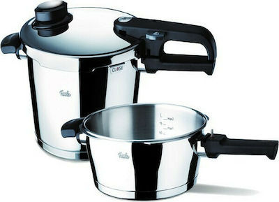 Fissler Coronal Set Quattro Pressure Cooker 8lt and 4lt 62070111