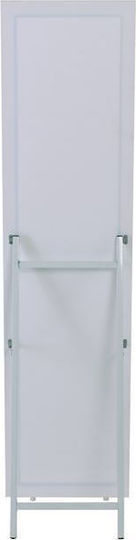 Woodwell Oglindă De Podea Cu Cadru Din Lemn Alb 148x39cm