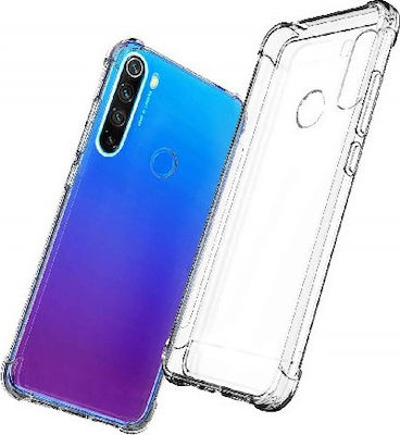 Antishock Back Cover Silicone 0.5mm Durable Transparent (Redmi Note 8T)