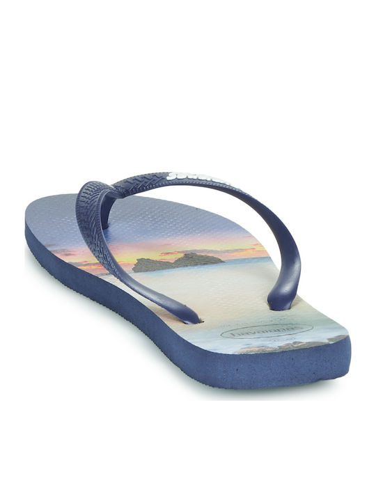Hype Men's Flip Flops Blue