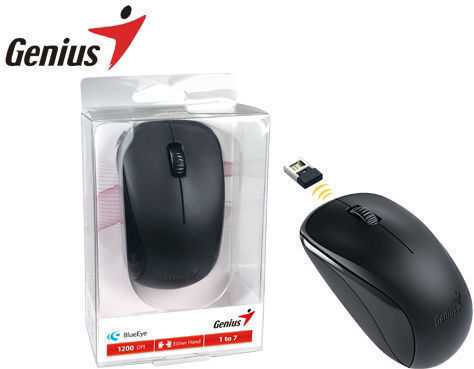 Genius NX-7000 Ασύρματο Ποντίκι Μαύρο