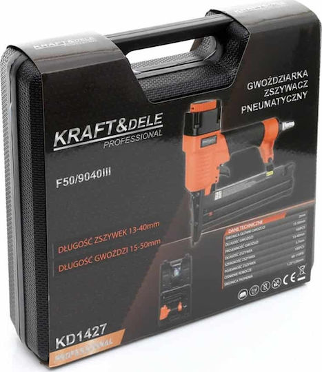 Kraft & Dele KD1427 Συρραπτικό Αέρος για Δίχαλα
