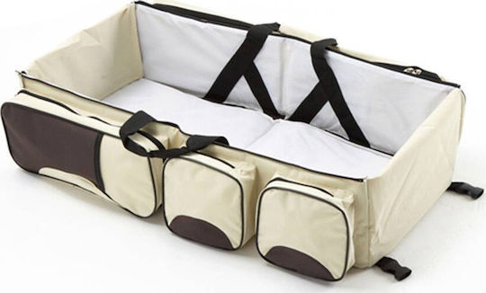 Geantă-Patut de Umăr/Mână Baby Kindom Beige