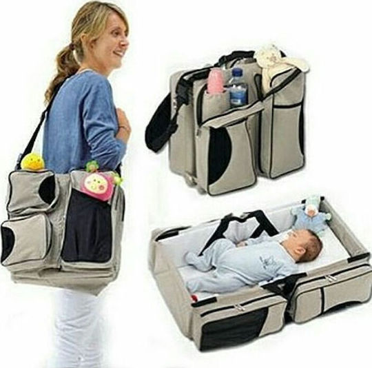 Geantă-Patut de Umăr/Mână Baby Kindom Beige