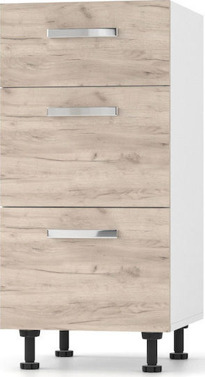 Charlotte Kitchen Floor Drawer Unit Oaks 46.5x40x82pcs