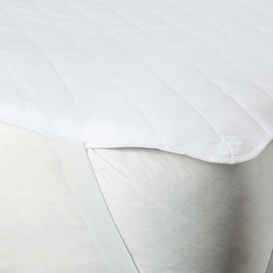 Nima Protective Cover Double with Elastic Bands Abbraccio White 150x200cm
