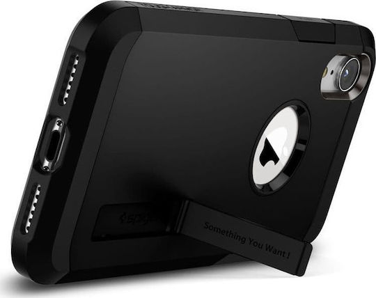 Spigen Tough Armor Back Cover Πλαστικό 2mm Μαύρο (iPhone XR)
