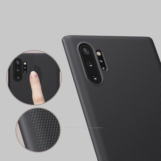 Nillkin Super Frosted Back Cover Plastic Negru (Galaxy Note 10+)