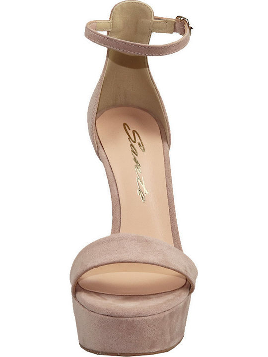 Sandalen Beige