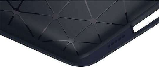 Hurtel Brushed Carbon Back Cover Σιλικόνης Μαύρο (Galaxy J3 2017)