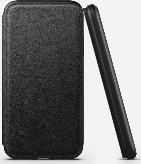 Nomad Rugged Folio Buchen Sie Synthetisches Leder 0.75mm Schwarz (iPhone 11 Pro Max)
