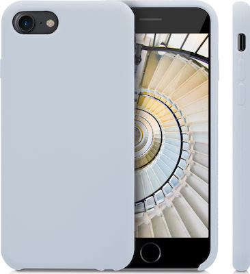 KWmobile Back Cover Σιλικόνης Light Grey Matte (iPhone SE 2020/8/7)