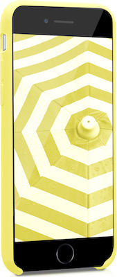 KWmobile Silicone Back Cover Yellow (iPhone SE 2022/2020/8/7)