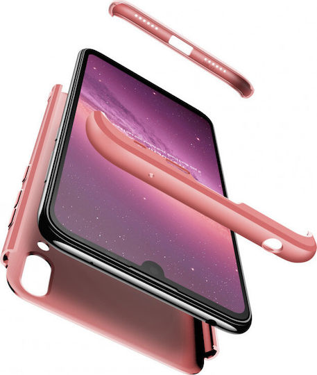 360 Full Cover Πλαστικό 0.3mm Ροζ Χρυσό (Huawei Y7 2019 / Y7 Prime 2019)