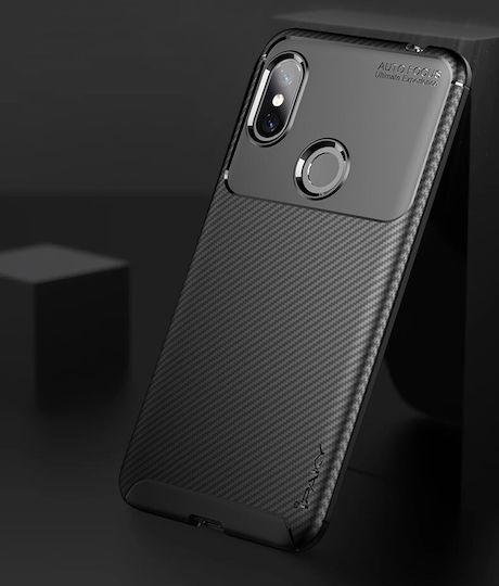 iPaky Back Cover Silicone Black (Redmi Note 6 Pro)