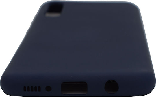 Задна корица Силикон 1.2мм Син (Galaxy A50)