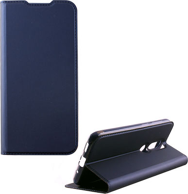 Idol 1991 Prime Magnet Synthetic Leather Book Navy Blue (Nokia 4.2)