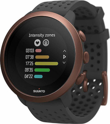 Suunto 3 Smartwatch mit Pulsmesser (Slate Grey Copper)
